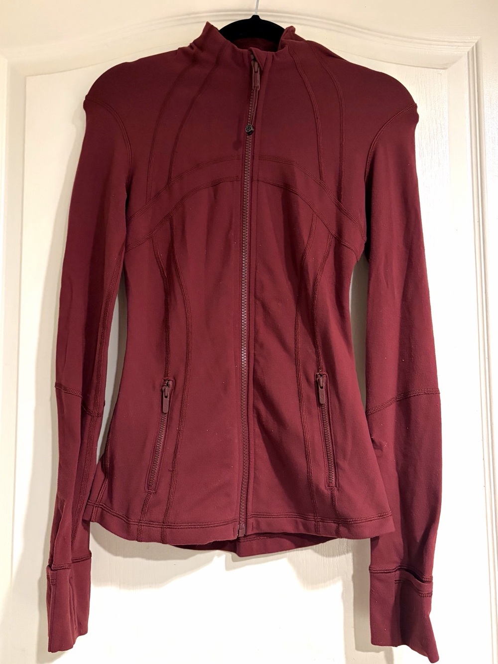Lululemon Define Jacket Burgundy Size 2